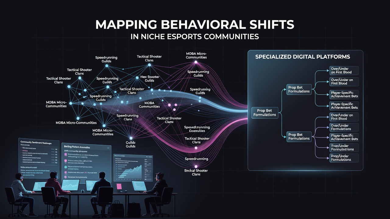 Esports community members discussing strategies during a live tournament stream that shapes prop bet options