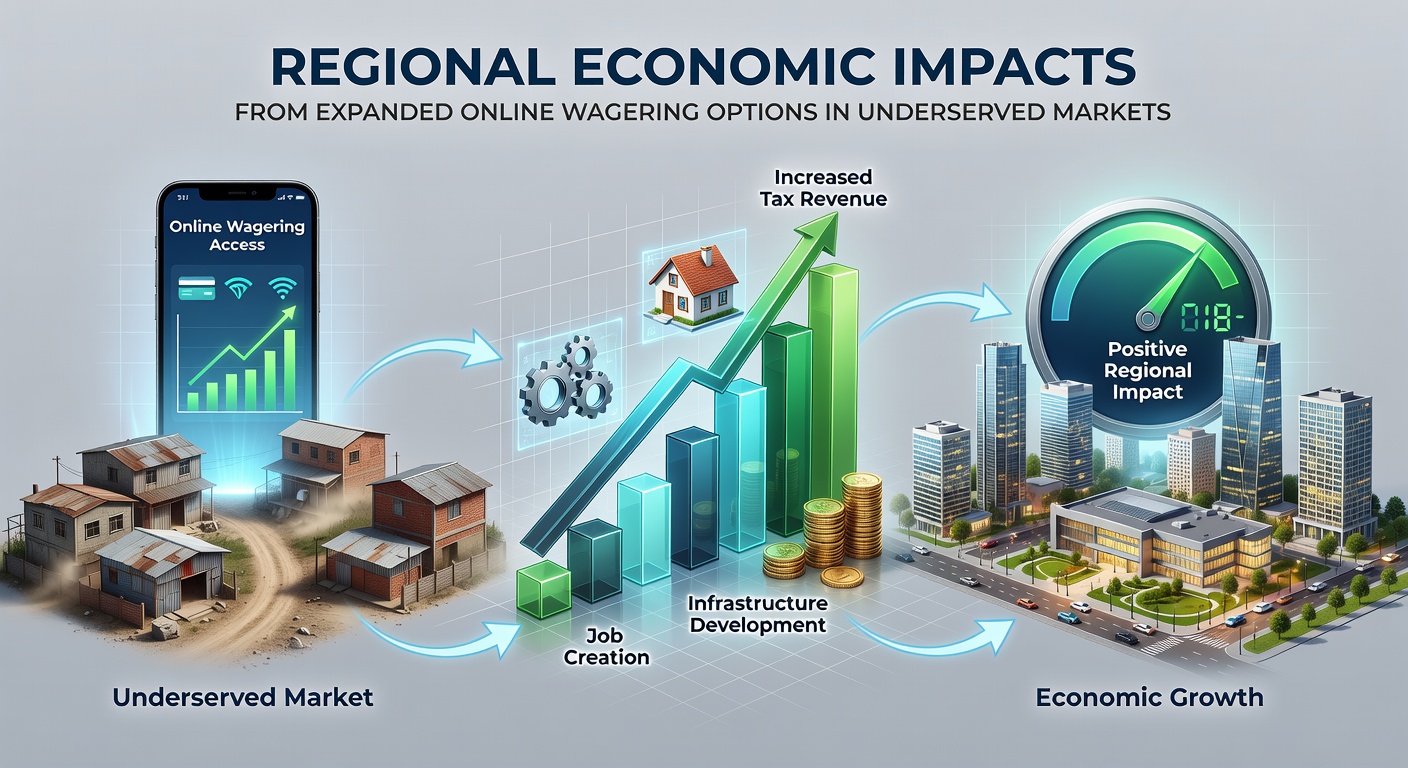 Economic development indicators in rural regions adopting online wagering platforms