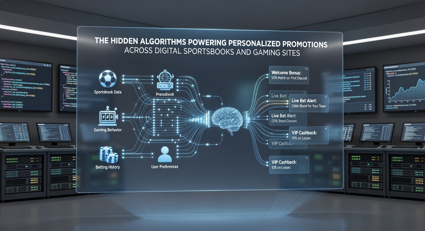 Analytics dashboard illustrating real-time personalization of gaming promotions driven by user behavior models
